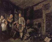 William Hogarth Property owned by prodigal Germany oil painting artist